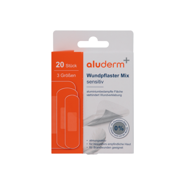 Aluderm plasters�t - s�rligt til sensitiv hud