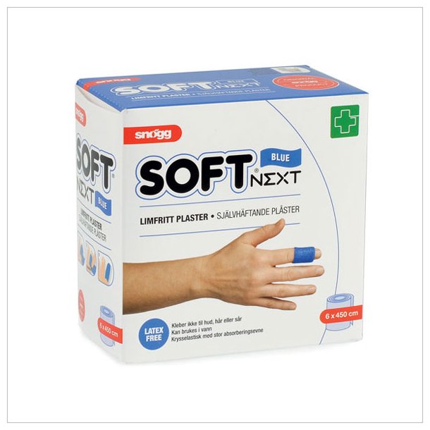 Soft Next plaster - Bl - 6 cm x 4,5 M