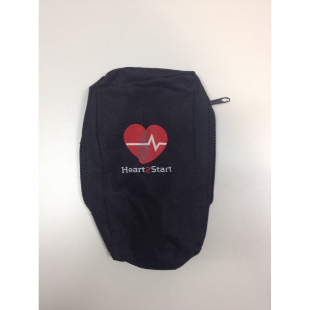 Frstehjlpstaske - mini med bltestrop - med Heart2Start logo