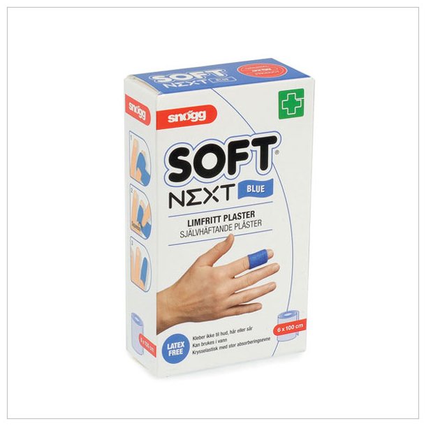 Soft Next plaster - Bl - 6 cm x 1 M