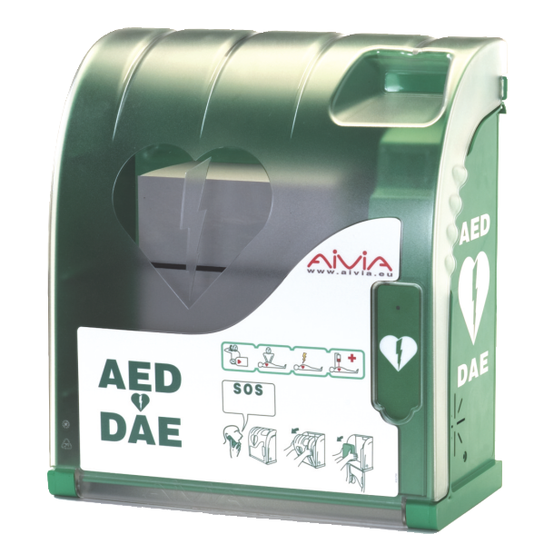 AIVIA 200 - plastskab til opbevaring af AED/hjertestarter