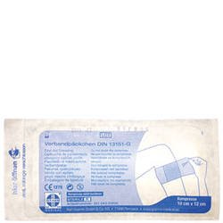 Steril forbinding med kompres - 10 x 12 cm