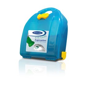 jenskyllestation i plasttaske med 2 flasker natriumklorid