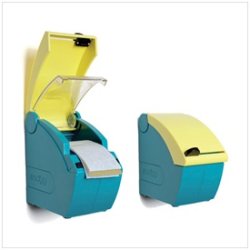 Plasterdispenser - med blt limfrit SOFT NEXT plaster 6 cm x 4,5 M