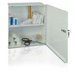 F�rstehj�lpsskab i metal - model A