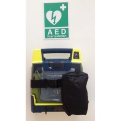 Leje af PowerHeart G3 - semi-automatisk hjertestarterpakke - indendrs placering
