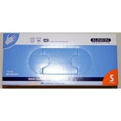 Nitrilhandske, pudderfri, bl