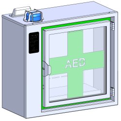 CAHSS101GSM - Isoleret st�lskab (-20�C)