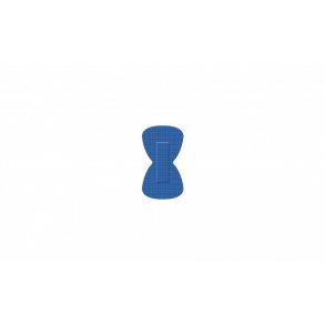 Detektrbart plaster - ELASTIC - ske med 50 stk. fingerspidsplastre str. 68 x 38 mm