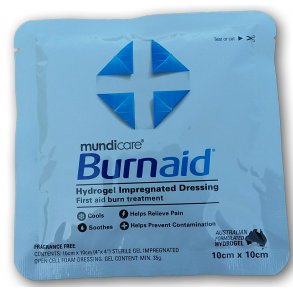 Burn Gel sterilforbinding - 100 x 100 mm