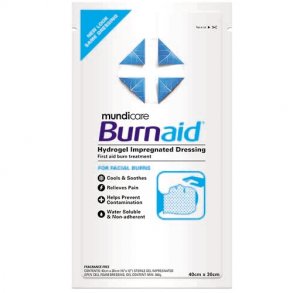 Burnaid - Ansigts maske - 40 x 30 cm.