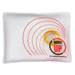 Hnd varmer 2 stk. - genanvendelig med klik-aktivering  - ca. 6 x 8 cm.