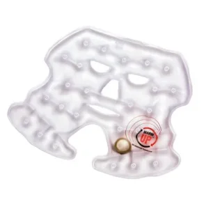 Ansigtsmaske varmepude - genanvendelig med klik-aktivering - ca. 30 x 25 cm.