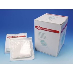 Noba Gazekompres, 8 lag, breve a 5 stk. 10x10 cm, kasse med 25 stk.