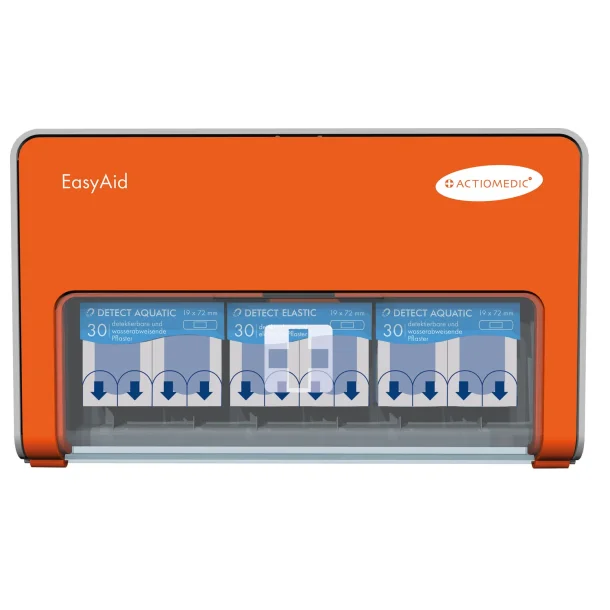 EasyAID plasterdispenser - Detektrbart plaster - 90 strips 19 x 72 mm