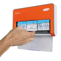 EasyAID plasterdispenser - Detekt�rbart plaster - 90 strips 19 x 72 mm