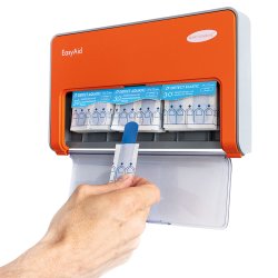 EasyAID plasterdispenser - Detekt�rbart plaster - 90 strips 19 x 72 mm