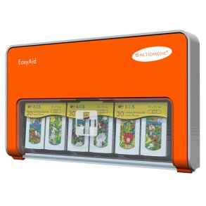 Plasterdispenser - EasyAid - brneplastre 90 stk.