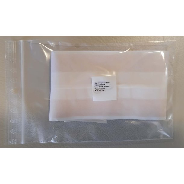 Tekstilplaster til afklipning 6 cm x 50 cm