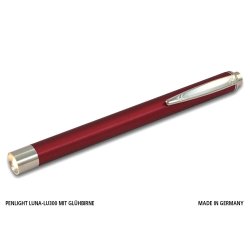 Penlight LUNA - tryk knap aktiveret - anodiseret aluminium