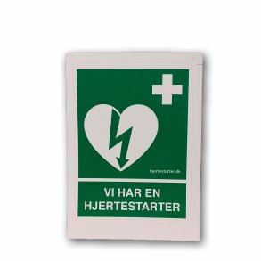 Klistermrke til placering ved indgang