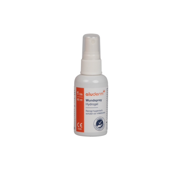 Aluderm hydrogel s�rspray 60 ml.