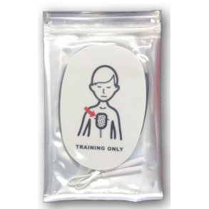 Brne trningselektroder til AED/hjertestarter trner varenr.: XFT-120C+-001