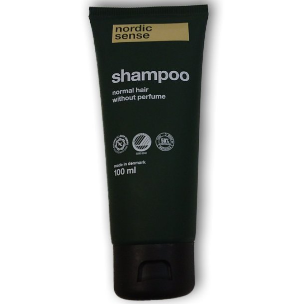 Shampoo uden parfume - 100 ml.